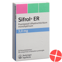Sifrol ER Retard Tabletten 3mg 30 Stück
