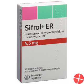 Sifrol ER Retard Tabletten 4.5mg 30 Stück