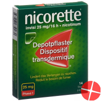 Nicorette Invisi Patch 25 mg 14 pieces patch