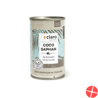 Claro Coco Saphan Kokosmilch Bio Dose 160ml