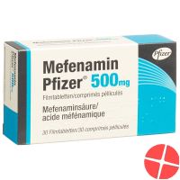 Mefenamin Pfizer Filmtabletten 500mg 30 Stück