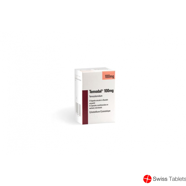 Temodal Kapseln 100mg Beutel 5 Stück buy online