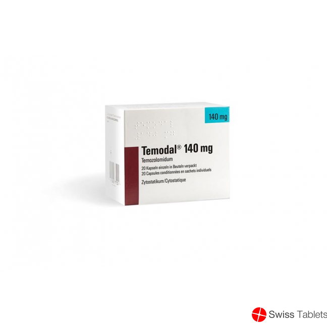Temodal Kapseln 140mg Beutel 20 Stück buy online