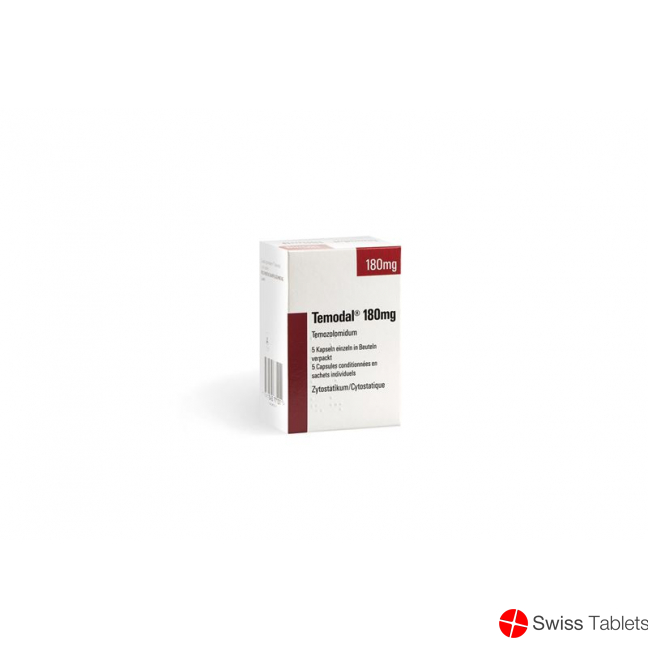 Temodal Kapseln 180mg Beutel 5 Stück buy online