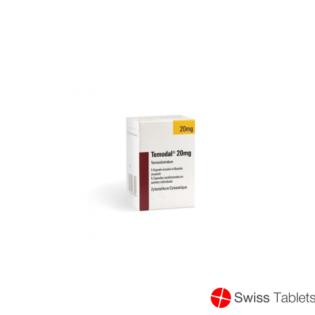Temodal Kapseln 20mg Beutel 5 Stück buy online