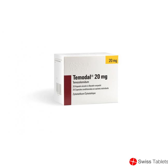 Temodal Kapseln 20mg Beutel 20 Stück buy online