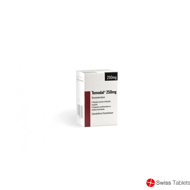 Temodal Kapseln 250mg Beutel 5 Stück buy online