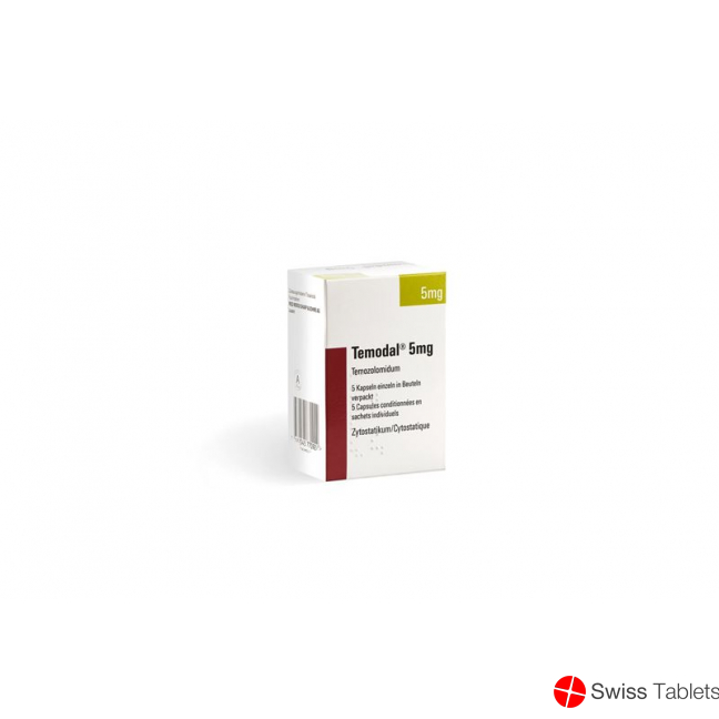 Temodal Kapseln 5mg Beutel 5 Stück buy online