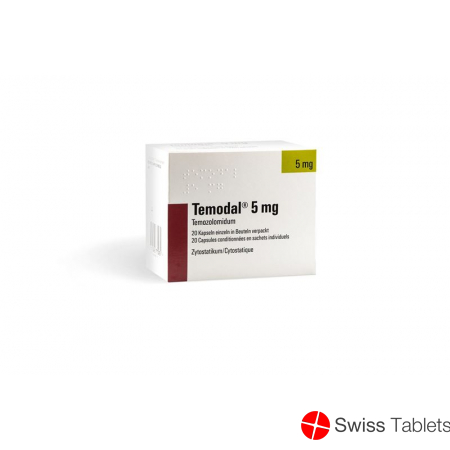 Temodal Kapseln 5mg Beutel 20 Stück buy online