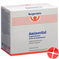 Burgerstein Aminovital Plv Grapefruit Flavor 20 Bags