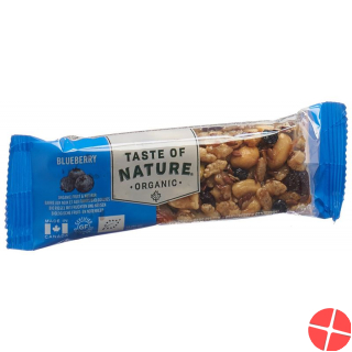 Taste Of Nature Riegel Blueberry 40g Taste Of Nature Riegel Blueberry 40g
