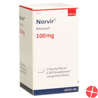 Norvir Filmtabletten 100mg 30 Stück