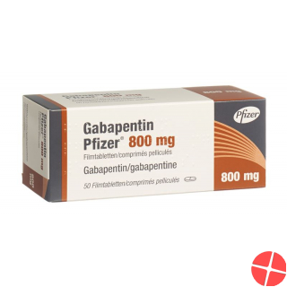 Gabapentin Pfizer Filmtabletten 800mg 50 Stück