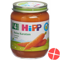Hipp pure carrot 125 g glass jar