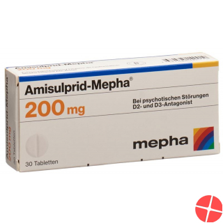 Amisulprid Mepha Tabletten 200mg 30 Stück