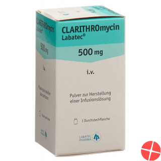 Clarithromycin Labatec 500mg i.v. Durchstechflasche 10ml