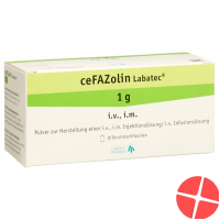 Cefazolin Labatec Trockensubstanz 1g Durchstechflasche 10 Stück