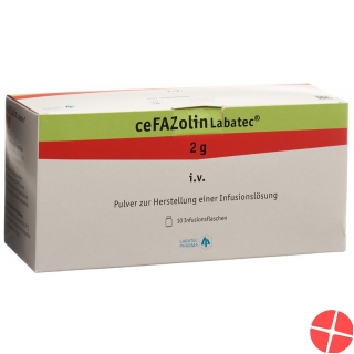 CEFAZOLIN Labatec Trockensub 2 g