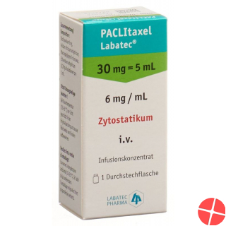 Paclitaxel Labatec 30mg/5ml Durchstechflasche 8ml