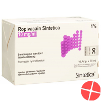 Ropivacain Sintetica 10mg/ml 10 Ampullen 20ml