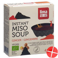 Lima Suppe Miso Instant Ingwer 4x 15g