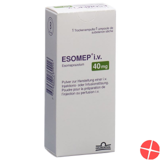 Esomep i.v. Trockensubstanz 40mg Ampullen