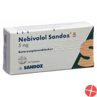 Nebivolol Sandoz 5 Tabletten 5mg 28 Stück