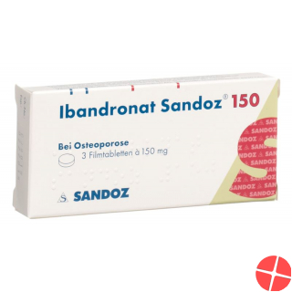 Ibandronat Sandoz Filmtabletten 150mg 3 Stück