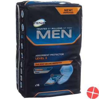 Tena Men Level 3 Einlage 16 Stück Tena Men Level 3 Einlage 16 Stück