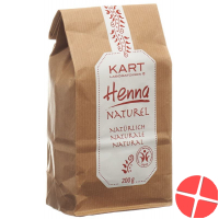 Kart Henna Pulver Natürlich Bdih Sachet 200g