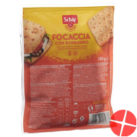 Schär Focaccia mit Rosmarin Glutenfrei 200g