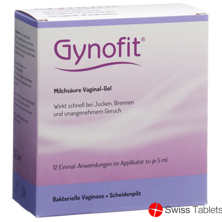 Gynofit Milchsäure Vaginalgel 12x 5ml buy online