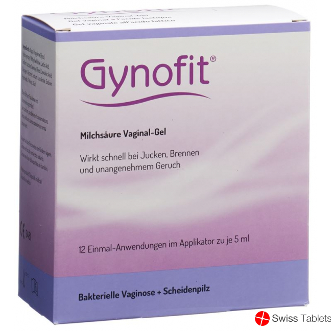 Gynofit Milchsäure Vaginalgel 12x 5ml buy online