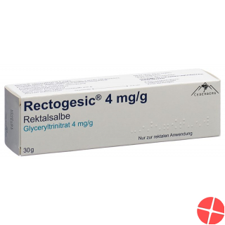 Rectogesic Salbe 4mg/g Tube 30g