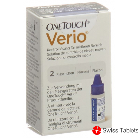 One Touch Verio control solution 2 x 3.75 ml