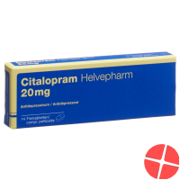 Citalopram Helvepharm Filmtabletten 20mg 14 Stück