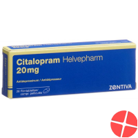Citalopram Helvepharm Filmtabletten 20mg 28 Stück