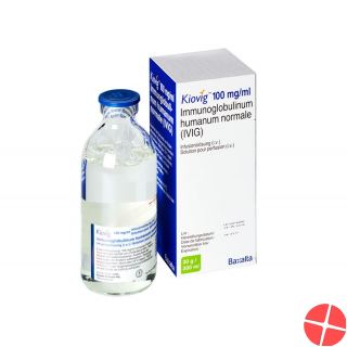 Kiovig Infusionslösung 30g/300ml i.v. Durchstechflasche 300ml