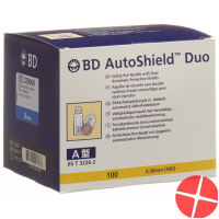 BD Autoshield TM Duo 8 mm 100 pieces pen needles BD Autoshield TM Duo 8 mm 100 pieces pen needles