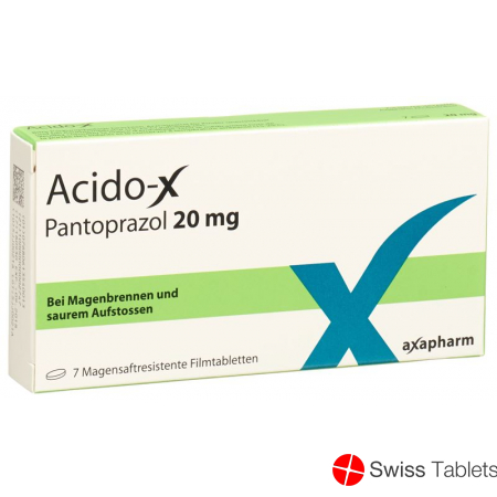 Acido-X 20mg 7 Tabletten buy online