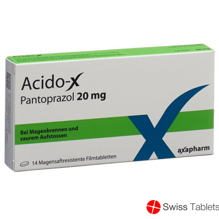 Acido-X 20mg 14 Tabletten buy online
