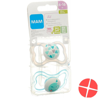 MAM Air Nuggi 6 bis 16 Monate 2 Stück