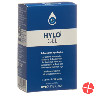 Hylo Gel Augentropfen 2x 10ml