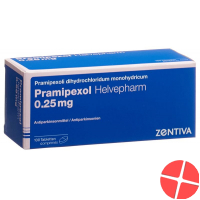 Pramipexol Zentiva Tabletten 0.25mg 100 Stück