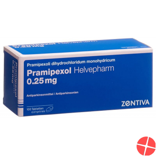 Pramipexol Zentiva Tabletten 0.25mg 100 Stück