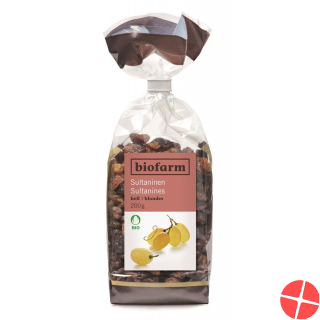 Biofarm Sultaninen Hell Knospe Beutel 200g