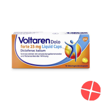 Voltaren Dolo Forte Liquid 25mg 10 Kapseln
