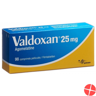 Valdoxan Filmtabletten 25mg 98 Stück