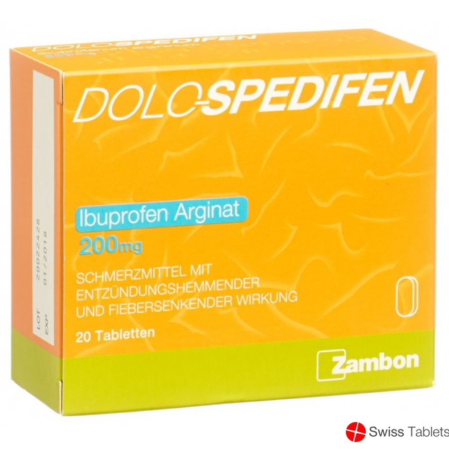 Dolo Spedifen 200mg 20 Tabletten buy online