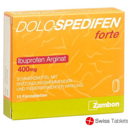 Dolo Spedifen Forte 400mg 10 Tabletten buy online